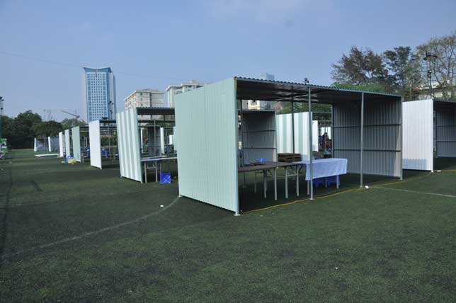 Ảnh: Tan hoang hội chợ container lần đầu tổ chức ở HN - 4