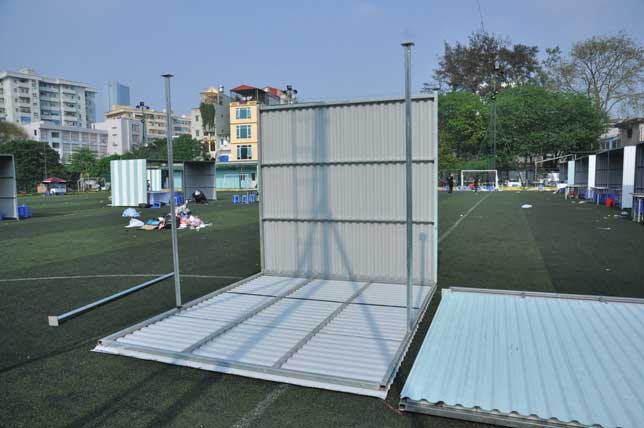 Ảnh: Tan hoang hội chợ container lần đầu tổ chức ở HN - 5