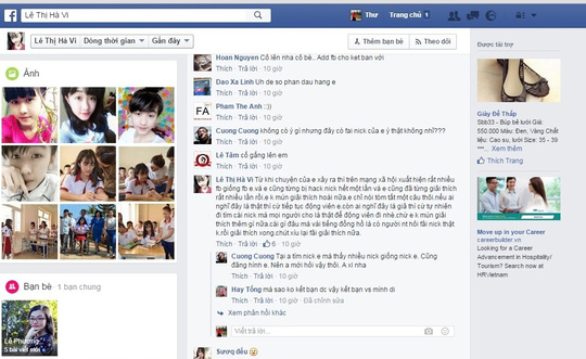 Nữ sinh bị cưa chân - Lên tiếng về các Facebook giả mạo