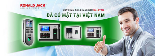 Ronald Jack - thương hiệu máy chấm công ưa chuộng - 1