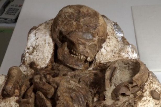 Phát hiện hóa thạch mẹ ôm con 4.800 năm ở Đài Loan - 1