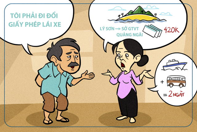 Hí họa: Đổi giấy phép lái xe giữa biển khơi giá 20k - 1
