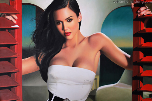 Ngỡ ngàng với khả năng vẽ tranh chân dung như thật tại một phòng tranh ở Hà Nội - 6