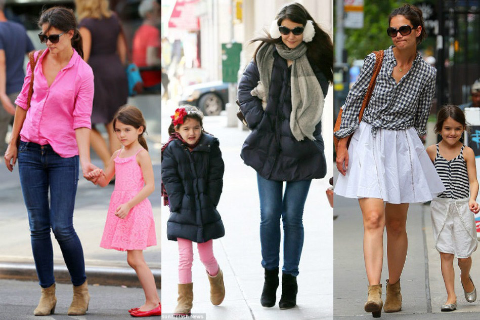 6 cặp mẹ con Hollywood &#34;xính&#34; đồ đôi sành điệu - 1