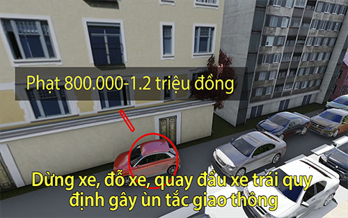 [Mô phỏng 3D] 7 lỗi cơ bản bị phạt tiền triệu khi lái ôtô - 1