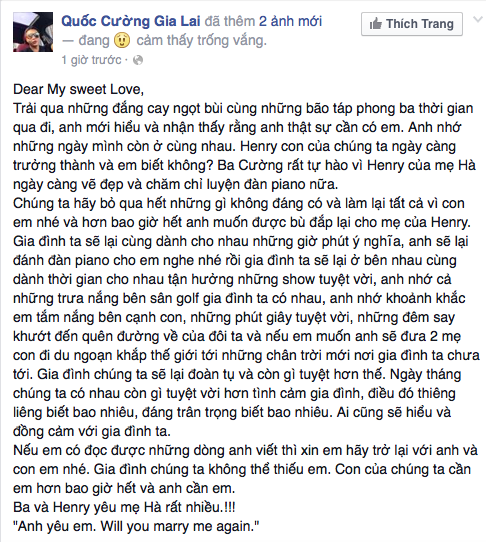 Facebook giả mạo cầu hôn Hà Hồ hot nhất tuần - 1