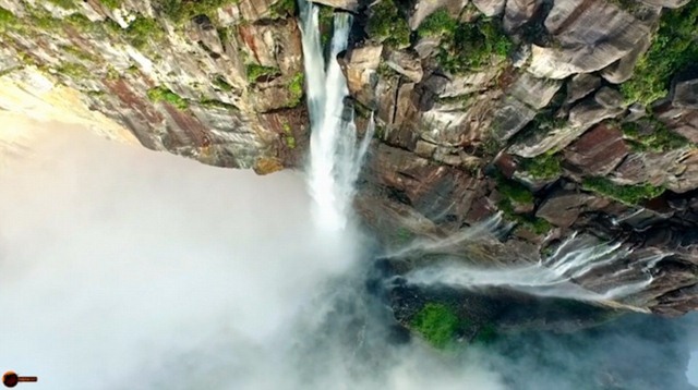 Video: Ngắm thác cao nhất thế giới từ flycam - 1