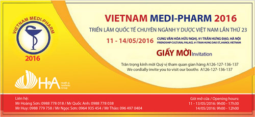 H&A Group tham gia triển lãm quốc tế chuyên ngành Y dược Việt Nam lần 23 - 5