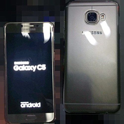 Samsung Galaxy C5 giá rẻ lộ ảnh thực tế - 1