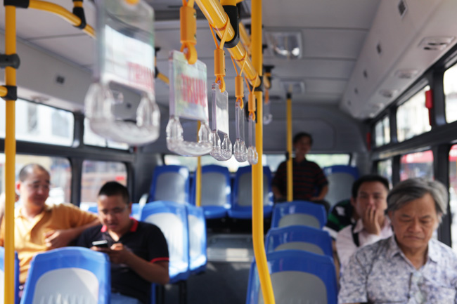 Trải nghiệm xe buýt "5 sao" của Thủ đô - 10