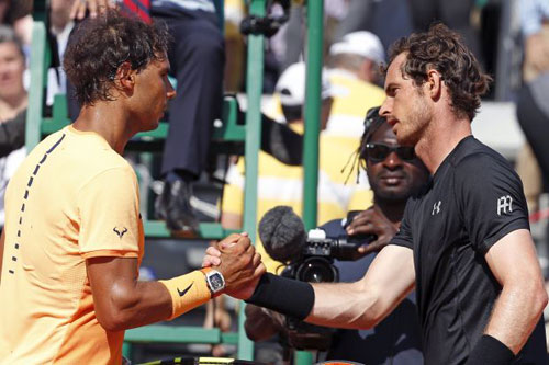 Trực tiếp Nadal vs Murray