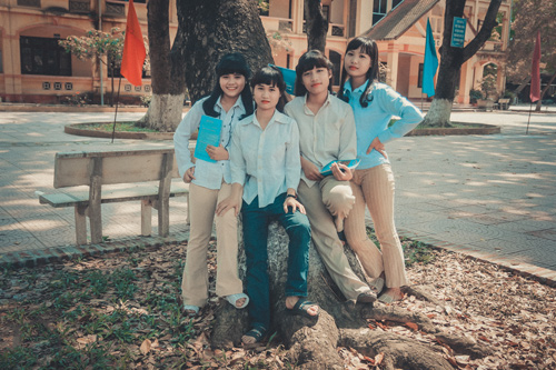 Bộ ảnh kỷ yếu phiên bản thôn nữ "gây sốt" - 6