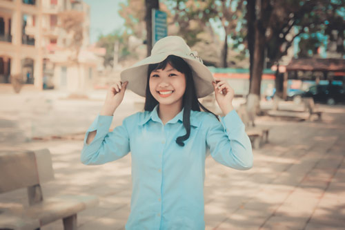 Bộ ảnh kỷ yếu phiên bản thôn nữ "gây sốt" - 10