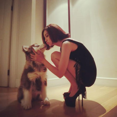 Dàn bồ siêu xinh của cậu ấm giàu thứ nhì Trung Quốc - 7