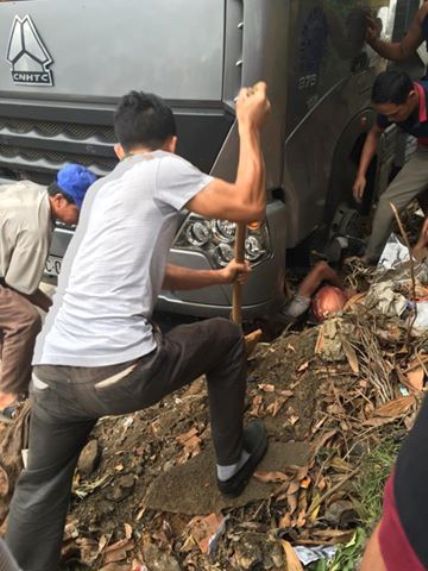Bác tin người nước ngoài bị xe tải cán chết ở Phú Thọ - 1