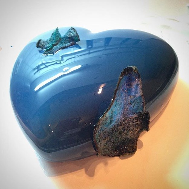 Mê mẩn món bánh kem đẹp như đá cẩm thạch - 6