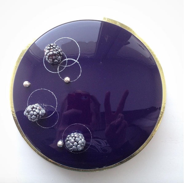 Mê mẩn món bánh kem đẹp như đá cẩm thạch - 10