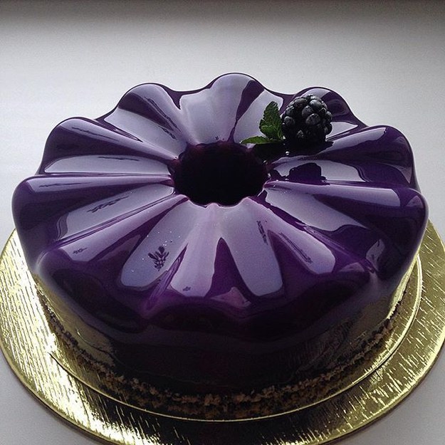 Mê mẩn món bánh kem đẹp như đá cẩm thạch - 9