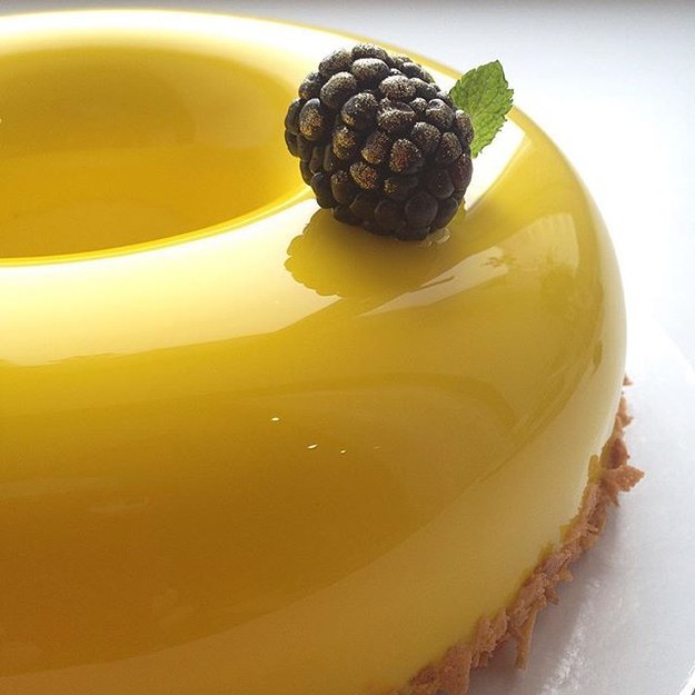 Mê mẩn món bánh kem đẹp như đá cẩm thạch - 3