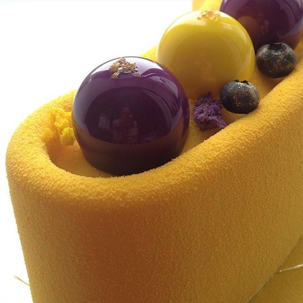 Mê mẩn món bánh kem đẹp như đá cẩm thạch - 4