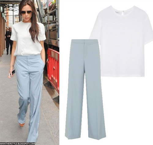 Victoria Beckham - siêu sao &#34;thuần hóa&#34; quần ống rộng - 3