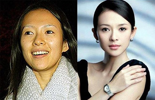Mặt mộc của nhiều mỹ nữ Hoa ngữ khiến fan &#34;ngã ngửa&#34; - 1