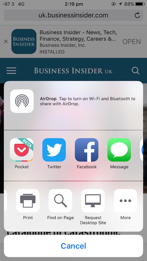 Cách mở trang web dưới dạng desktop trên iPhone - 3