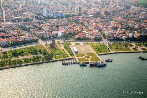 Ngắm thành phố Đồng Hới tuyệt đẹp từ trên cao - 5