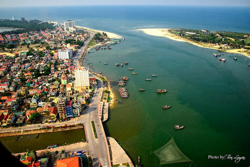Ngắm thành phố Đồng Hới tuyệt đẹp từ trên cao - 11