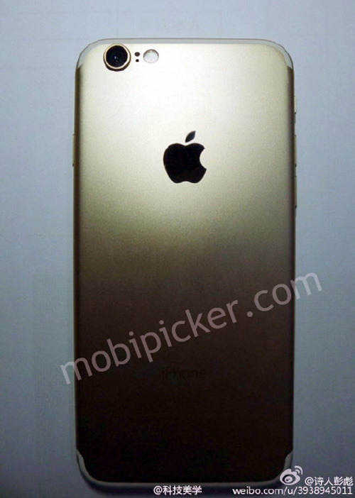 Lộ iPhone 7 bản gold, màn hình 4,7 inch - 1