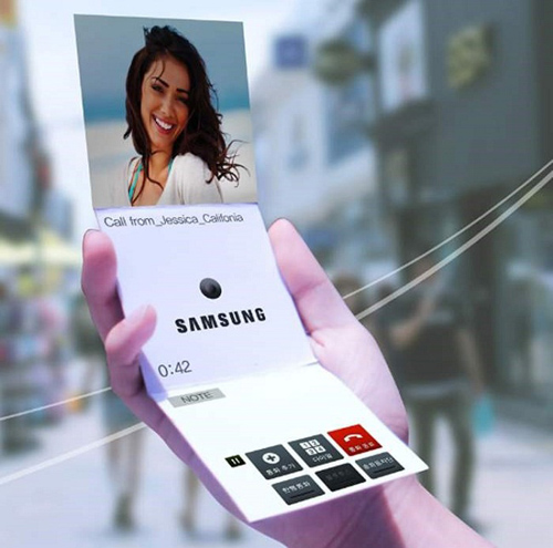 Samsung Galaxy X dùng màn hình uốn dẻo sắp ra mắt - 1