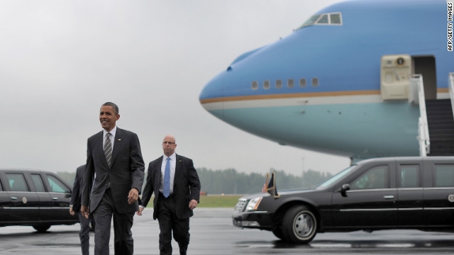 Chuyên cơ Obama đến Việt Nam - Đáp xuống nội bài như thế nào