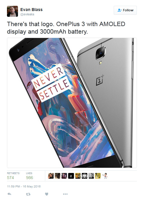 &#34;Sát thủ của smartphone&#34; OnePlus 3 lộ ảnh báo chí - 1