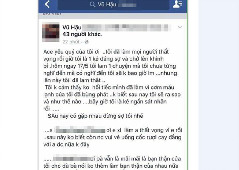 Vụ giết người lên facebook xin lỗi: Lời kể nhân chứng - 2