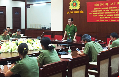 Cảnh sát hình sự lập Facebook để gần dân - 1