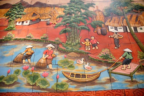 HN: Sợ quảng cáo rao vặt, cả ngõ góp tiền làm tường gốm - 10