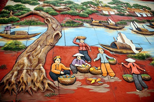 HN: Sợ quảng cáo rao vặt, cả ngõ góp tiền làm tường gốm - 9