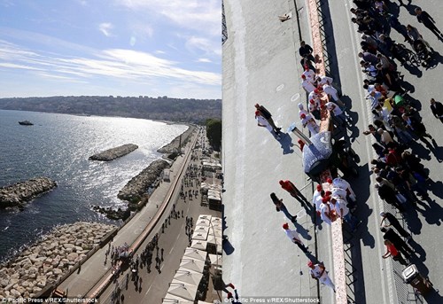 Choáng với chiếc bánh pizza dài hơn 1,8km - 10