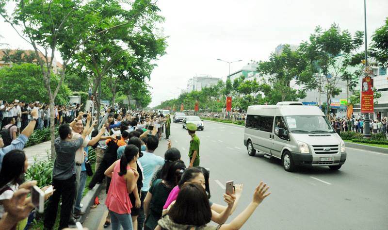 Barack Obama đến HCM