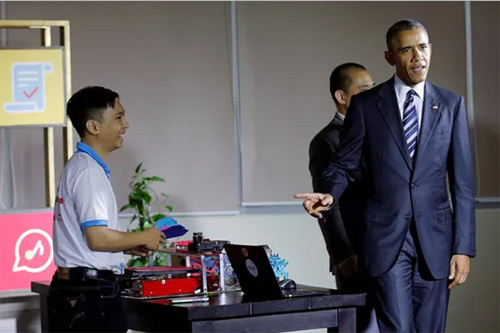 Obama den sai gon, tong thong obama den tphcm