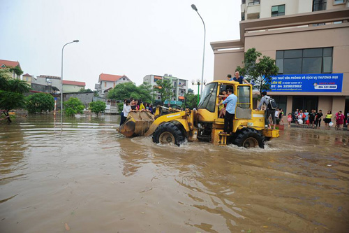 Ngập lụt ở Hà Nội