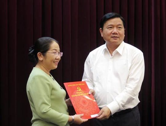 Bà Võ Thị Dung làm Phó Bí thư Thành ủy TP HCM - 1