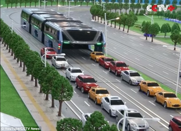 “Siêu” xe chống tắc đường ở Trung Quốc - 1