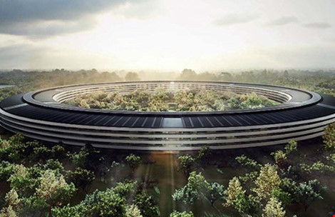 Trụ sở "5 tỉ đô" tuyệt đẹp của Apple - 1