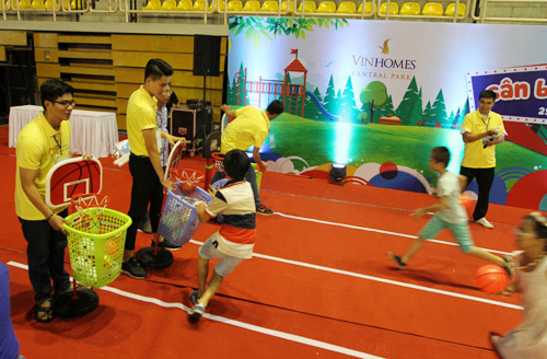 Trò chơi thủ công, vận động hút trẻ em Sài Gòn - 10