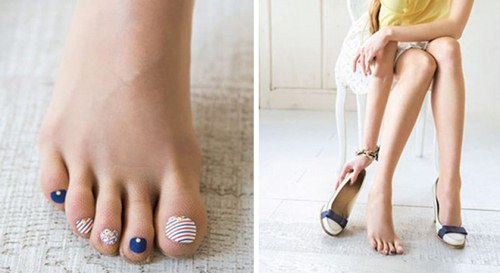 Thiếu nữ Nhật rộ mốt đeo tất gắn nail màu mè - 4