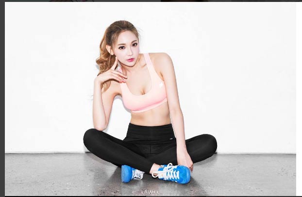 Người mẫu Hàn Quốc nổi tiếng nhờ hình thể cực &#34;nóng&#34; - 1