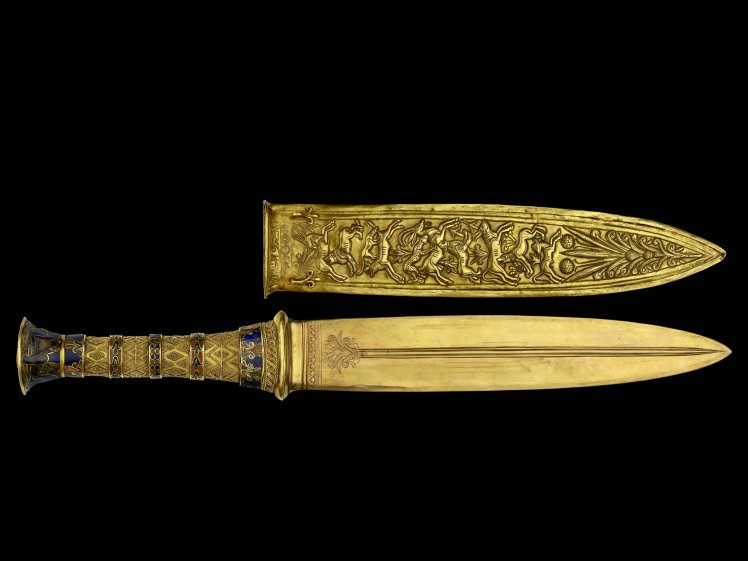 Gươm của hoàng đế Ai Cập có nguồn gốc ngoài hành tinh - 1