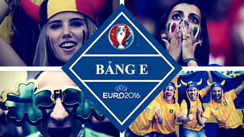 (Infographic) Euro 2016 - Bảng E: Hồi hộp bảng "tử thần" - 1