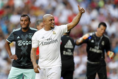 Figo, Raul “nhảy múa” cùng đội huyền thoại Real - 6